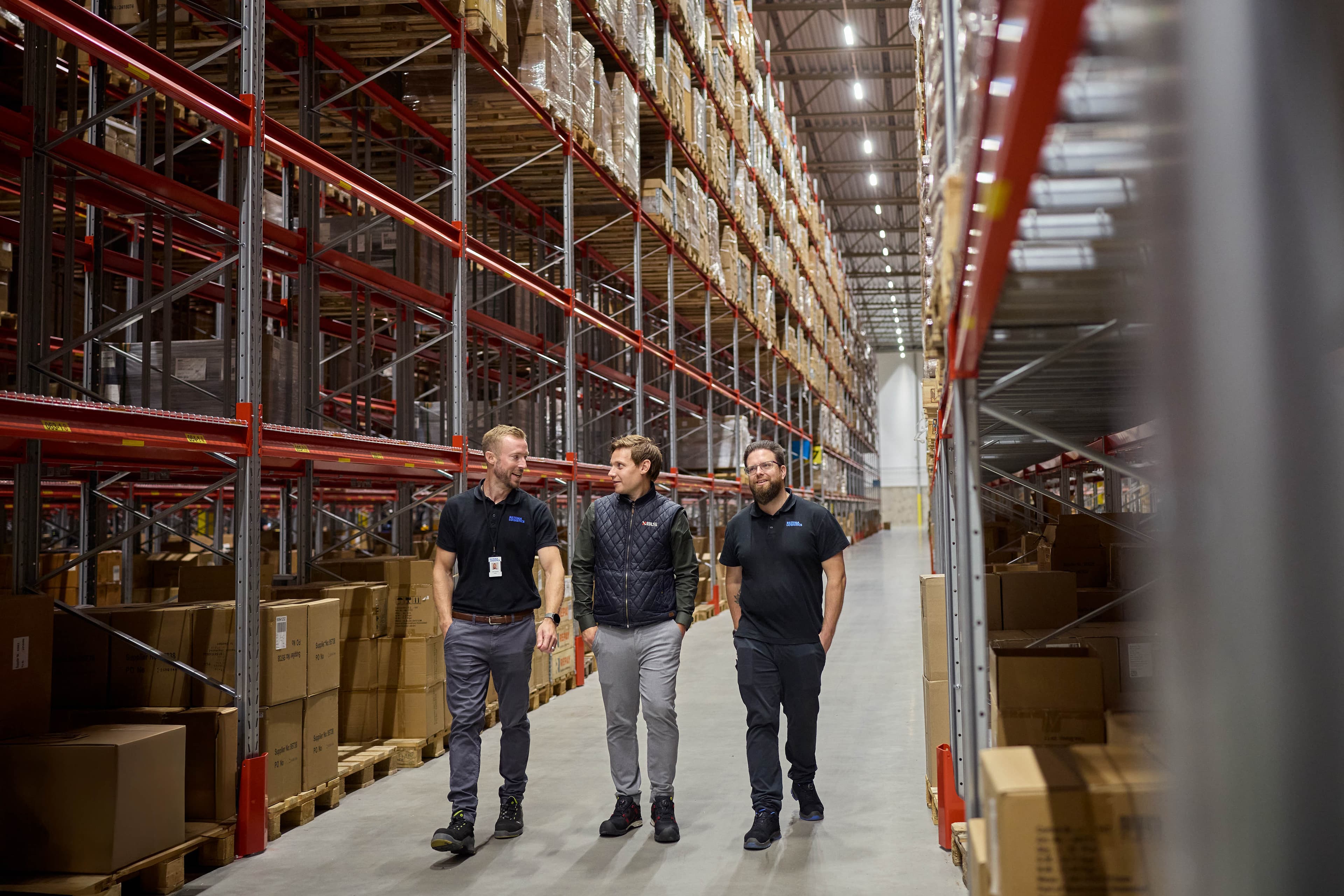 104 000 pallplatser till Biltemas största lager hittills